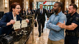 Bank Manager Tore Up Black Man's $3M Check — Goes Pale When Her Boss Calls Him "Mr. Chairman"