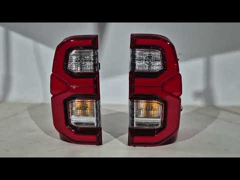 Комплект рестайлінгу в 2022 рік для Toyota Hilux 2015-2024 рр, видео 1
