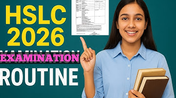 HSLC 2026 Routine|Matric Examination 2026 Timetable|Programme|SEBA/ASSEB HSLC 2026|