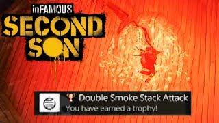 inFamous Second Son - Double Smoke Stack Attack Trophy Guide