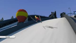 Dziwny upadek Ski Jumping 2021 screenshot 3