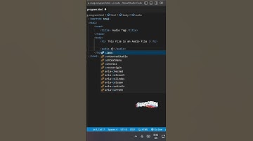 🧑🏻‍💻 How To Add Audio Tag | Html css  #coding #shorts #viral