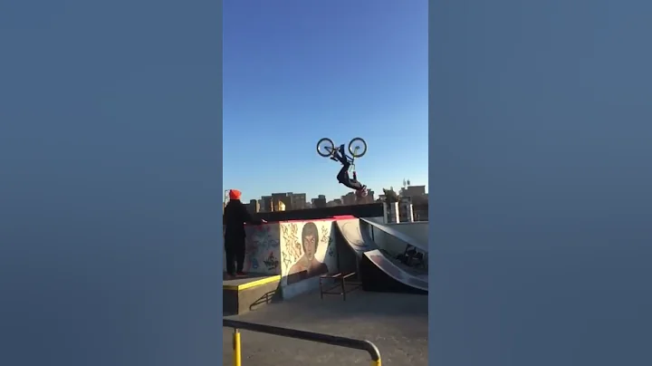 Backflip at Navidbikepark