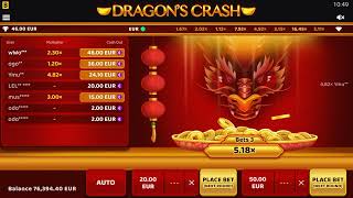 🐉✨ New Game Alert: Dragon's Crash at Hashevo Casino! ✨🐉 screenshot 4