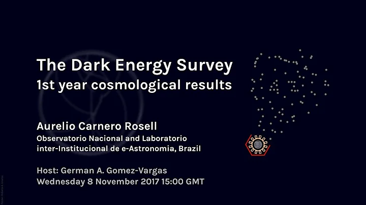 [W51] Aurelio Carnero-Rosell: The Dark Energy Surv...