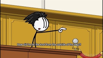 Henry Stickmin Collection - Ace Attorney Phoenix Wright parody, Felix White | Lawyered Up Guide