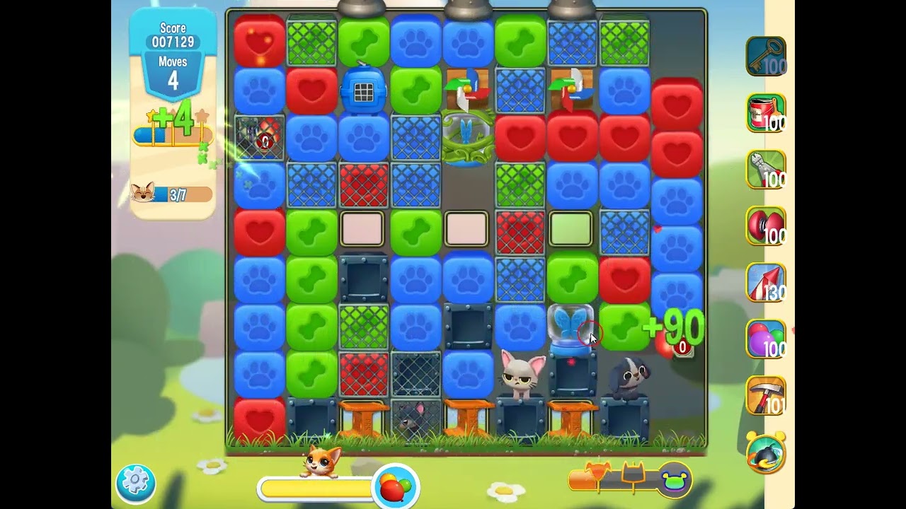 Pet Rescue Saga level 5282 no boosters | PuzzledCubes.site