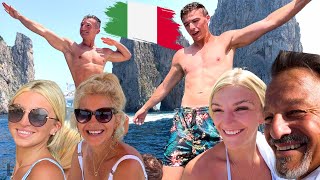 Saucy TV Family Sets Sail to Capri