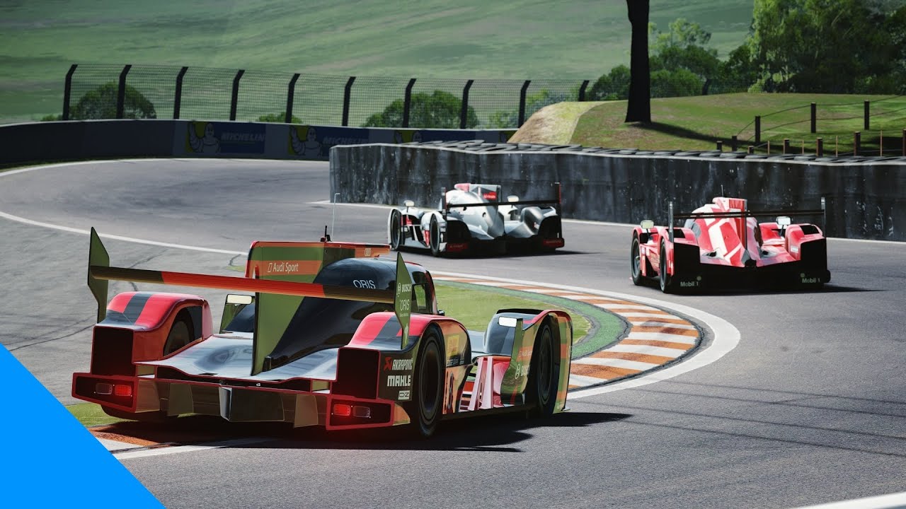 AI RACING - LMP1 race at Bathurst mount Panorama - YouTube