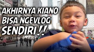 WHAT WE'VE BEEN WAITING FOR HAS FINALLY HAPPENED.. KIANO CAN EVLOG LIKE HIS FATHER..