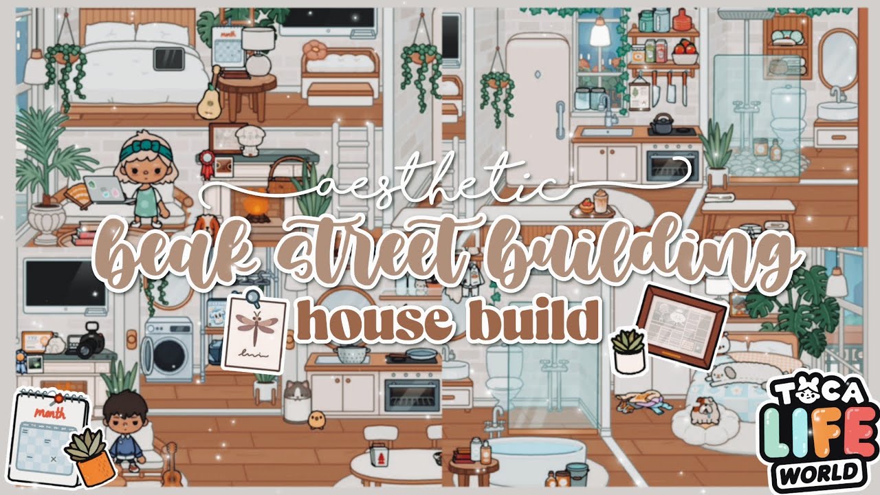 Beak Build 🌿AESTHETIC BEAK STREET BUILDING 🍵 | House build! | 💌 ; yumisleaf # ...