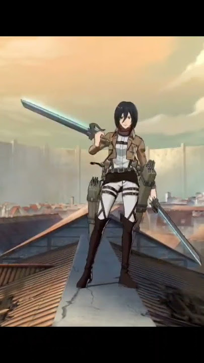 MIKASA MLBB SKIN #moba55creator #mobilelegends #mlbb #mikasa #mikasaackerman #attackontitan #aot