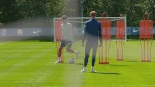 Kai Havertz's first training at Chelsea | Welcome To Chelsea