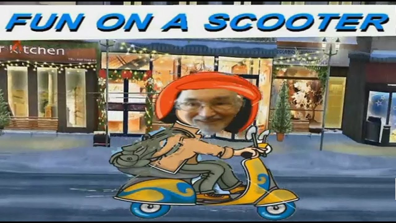 scooter fun - YouTube
