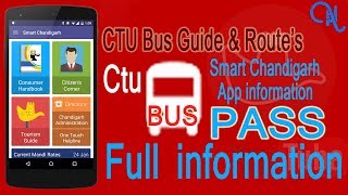 CTU Bus Guide & All routes || Smart Chandigarh App|| Citizen Centric Info || By AN one screenshot 3