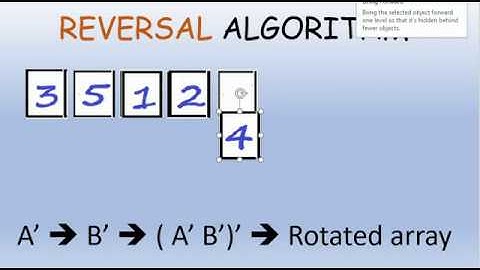 rotation of array elements using reversal algorithm in hindi by mohit || skill up  with mohit