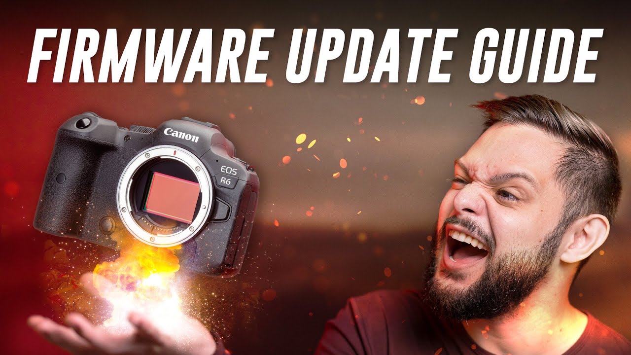 How to Update any Canon Camera Firmware // Step by Step Guide // Canon EOS R6