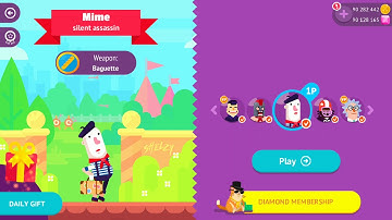 BOWMASTERS MIME VS ARNOLD THE UNSTOPPABLE AND MIME VS FEI LI GAMEPLAY