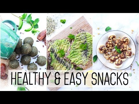 Healthy & Easy Snack Ideas for Work or Studying