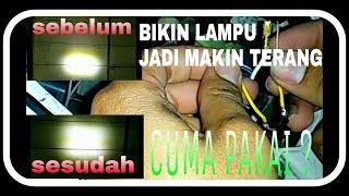 Canggih!!! Cukup Dengan Baterai ABC Untuk Solusi MATI Lampu