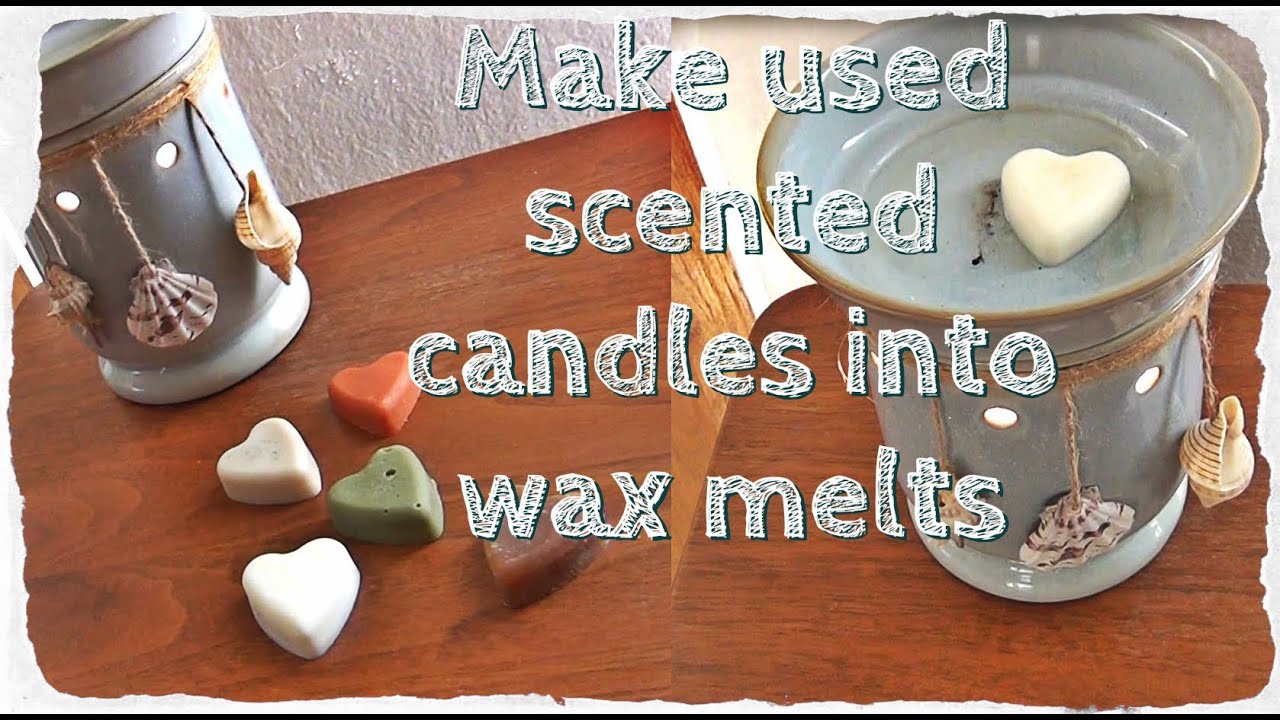 DIY Solutions ♥ Turn Used Scented Candles Into Wax Melts 