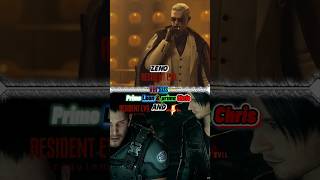 Prime Leon and prime Chris vs Zeno | #residentevil #shorts