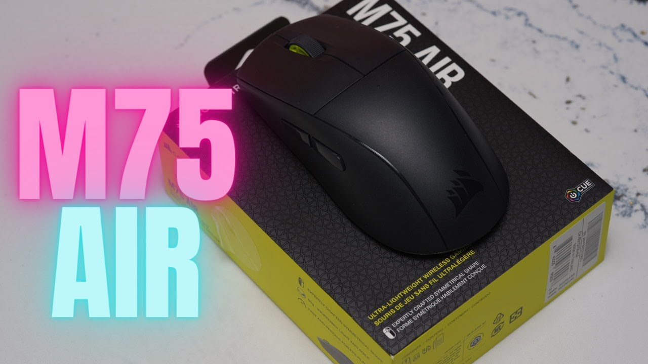 M75 AIR Ultra-Lightweight Wireless Gaming Mouse