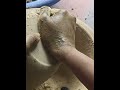 Multani Mitti fluffy texture crumbling in claypot 🟤 #crunchycrumbles