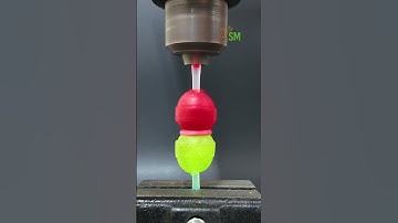 Friction TEST using lollipops 4 #experiment #shorts #Amazing #ASMR #satisfying #slowmotion #macro