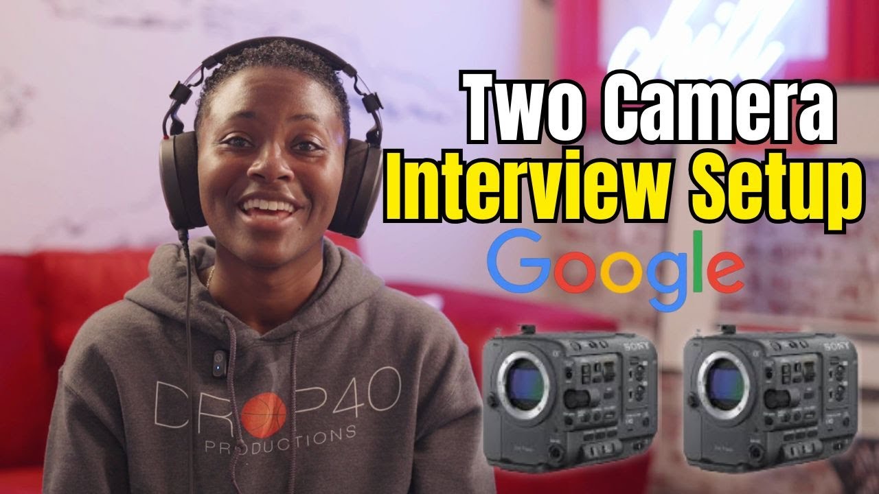 Реальная ситуация с интервью в Google с использованием двух камер (разбор FX6 + FX3)