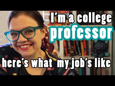 What is it like to be a college professor? | Inside a tenure track faculty job