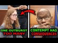 Judge Simpson SHUTS DOWN Defendant After Explosive Courtroom Meltdown