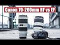 Canon RF 70-200mm f/2.8L vs EF 70-200mm f/2.8L MK III | bestes Canon Teleobjektiv überhaupt? [4K]