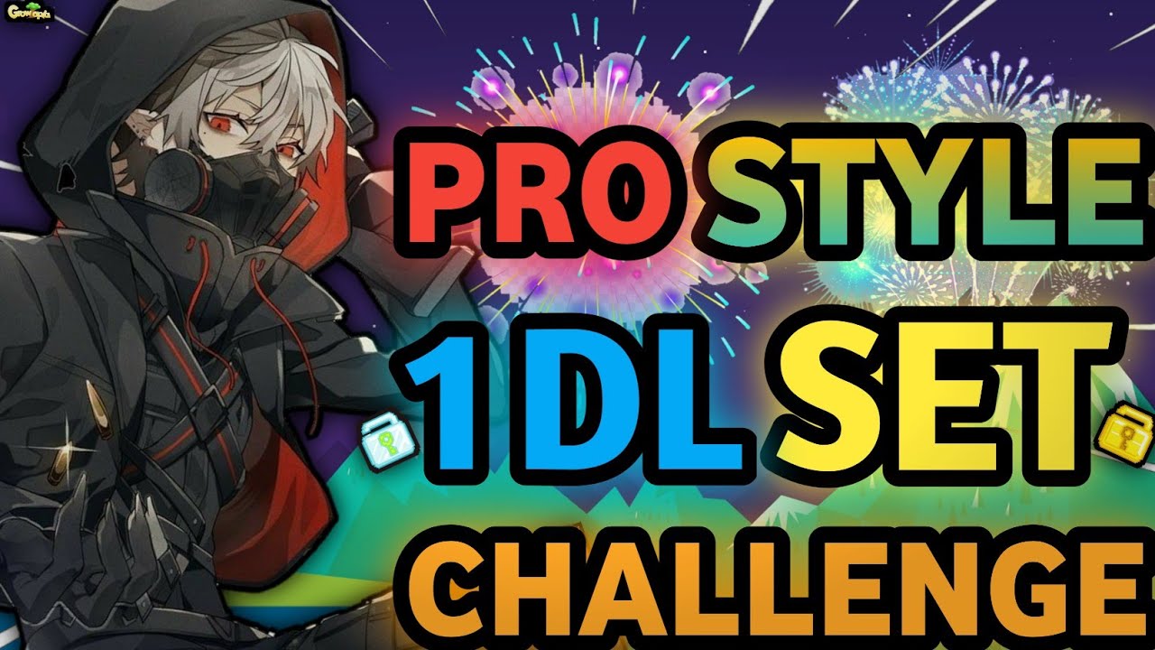 SPECIAL 1 DL PRO STYLE SET CHALLENGE (NEW SET!!) | Growtopia - Set Challenge 