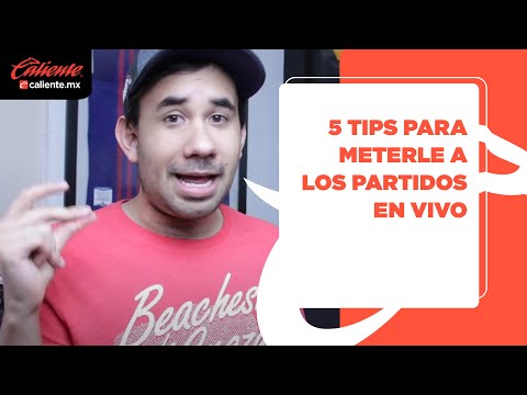 5 Tips Para Meterle A Los Partidos EN VIVO ⚽🇲🇽🔥