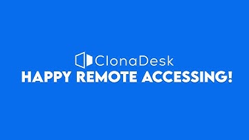 How to connect to other computer  with ClonaDesk