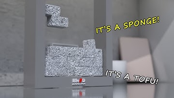 TOFU OR SPONGE? | SOFTBODY TETRIS | SATISFYING & RELAXING