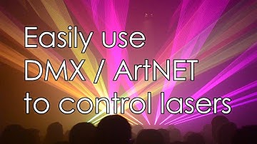 DMX / ArtNET control lasers in a professional way - with ShowNET laser mainboard