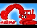 My Red Digger --  Diggers for Children My Magic Pet Morphle