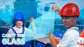 Aku Sama Adik Ku ibot 13 Angkat Kaca  Carry The Glass