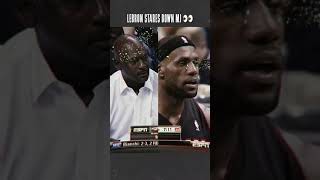 When LeBron James STARED DOWN Michael Jordan #shorts Net Worth