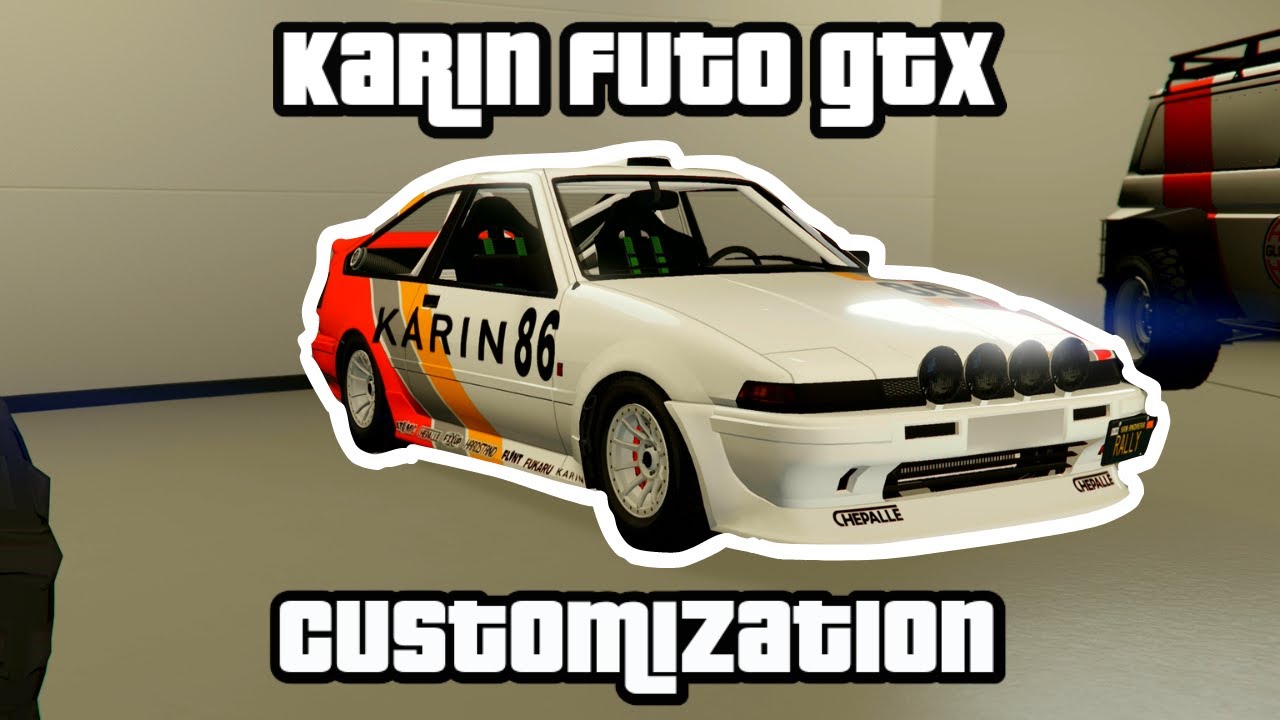 GTA Online - Karin Futo GTX Customization (Rally Series) - YouTube