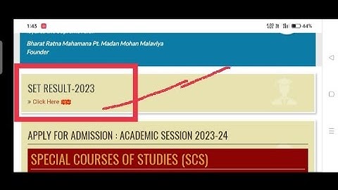Chs 2023 result aa gaya!! live result check class 9and 11 #bhu #chs #result