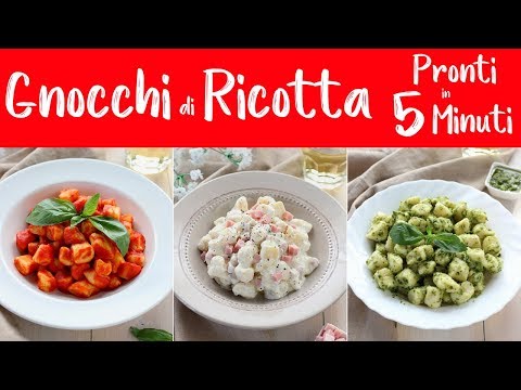 Video: Gnocchi Con Ricotta