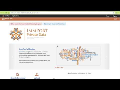 ImmPort Private Data - ImmPort Upload Templates