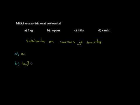 Video: Määritelmä Vektori Avioliitot