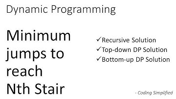 DP - 3: Minimum jumps to reach nth Stair using 1, 2 or 3 steps