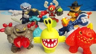 Mcdonalds Skylanders Swap Force 2014 Happy Meal Full Collection Video Toy Review