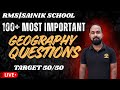 GENERAL KNOWLEDGE IMPORTANT QUESTION|RMS-2025 GEOGRAPHY  IMPORTANT QUESTIONS|SAINIK SCHOOL,RMS CLASS