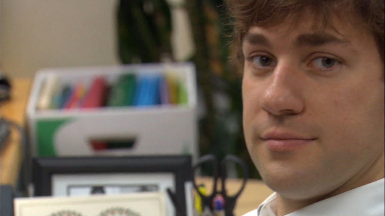 Jim Stares At the Camera Compilation In Chronological Order (S1 - S9) -  YouTube